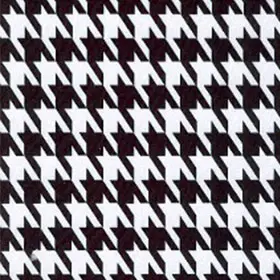 Black Houndstooth